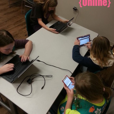 How our Girl Scout troop celebrated World Thinking Day - by connecting with scouts and guides around the world online.
