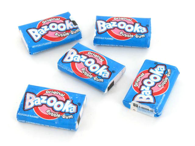 Bazooka Bubble Gum Camp Song