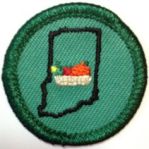 Hoosier Cooking Badge from Girl Scouts of Central Indiana, a retired council's own