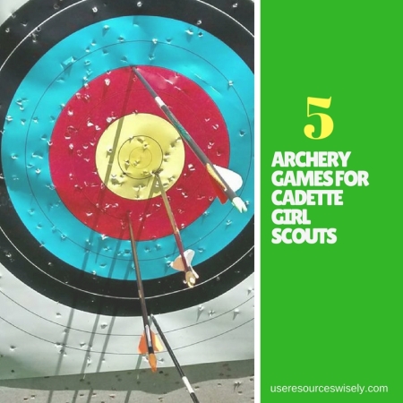 5 archery games for Cadette girl Scouts