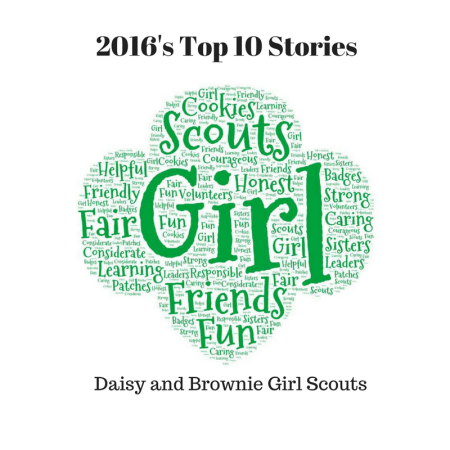 Top stories for Girl Scout leaders: Daisy and Brownie Girl Scout troops (2016)