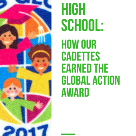 We built a high school: How our Cadette Girl Scouts earned the Global Action Award