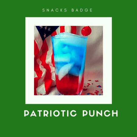 Patriotic Punch Recipe for Brownie Snacks badge