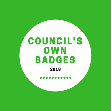 Updated Girl Scout council's own badges and patch programs - March 2018